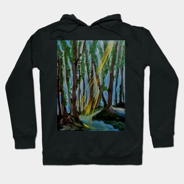 lost in the woods Hoodie by kkartwork